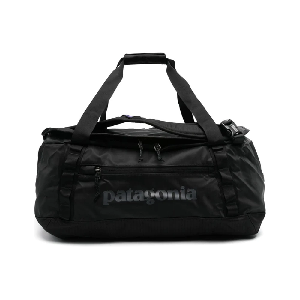 Patagonia Omkeerbare Duffel Rugzak met Ripstop Textuur Black Unisex