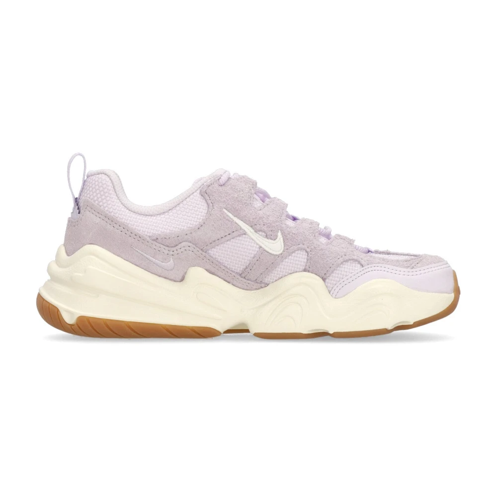 Nike Purple Low Sneaker With Swoosh Logo - Female - Trainers - 5 Uk - Sport