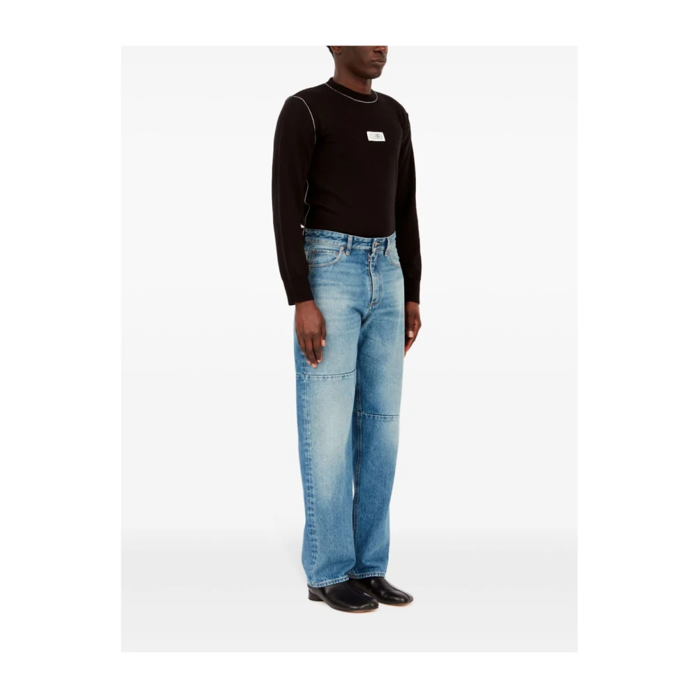 MM6 Maison Margiela Tapered Jeans Blue Heren