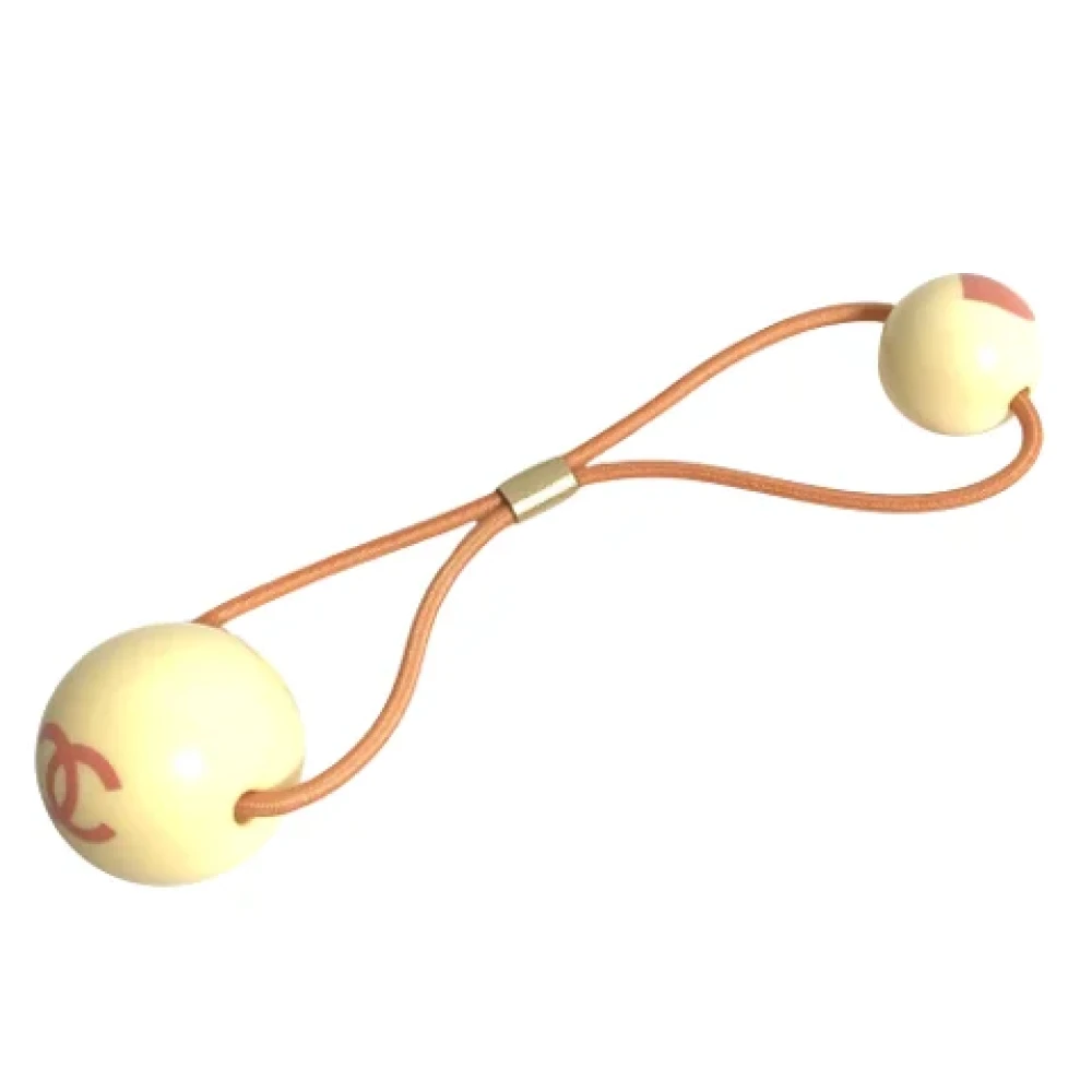 Chanel Vintage Pre-owned Metal hair-accessories Pink Dames