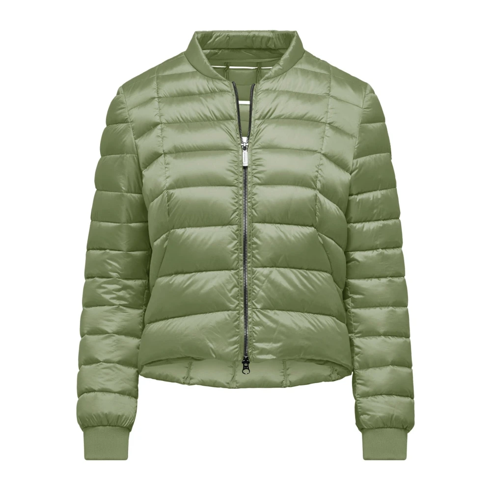 Bomboogie Women's Green Down Jackets, M, Bright Nylon Down Jacket