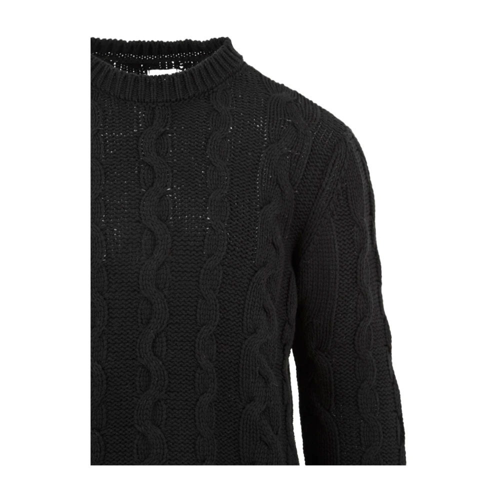 Akep Zwarte Sweaters voor Heren Black Heren