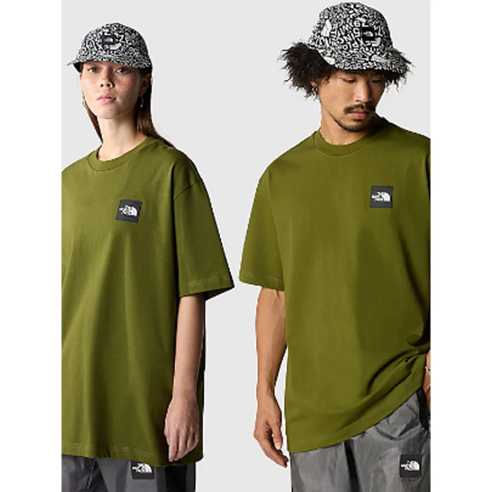 The North Face NSE Patch Olijf T-shirt Green Heren