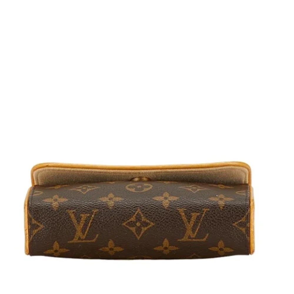 Louis Vuitton Vintage Pre-owned Plastic crossbody-bags Brown Dames
