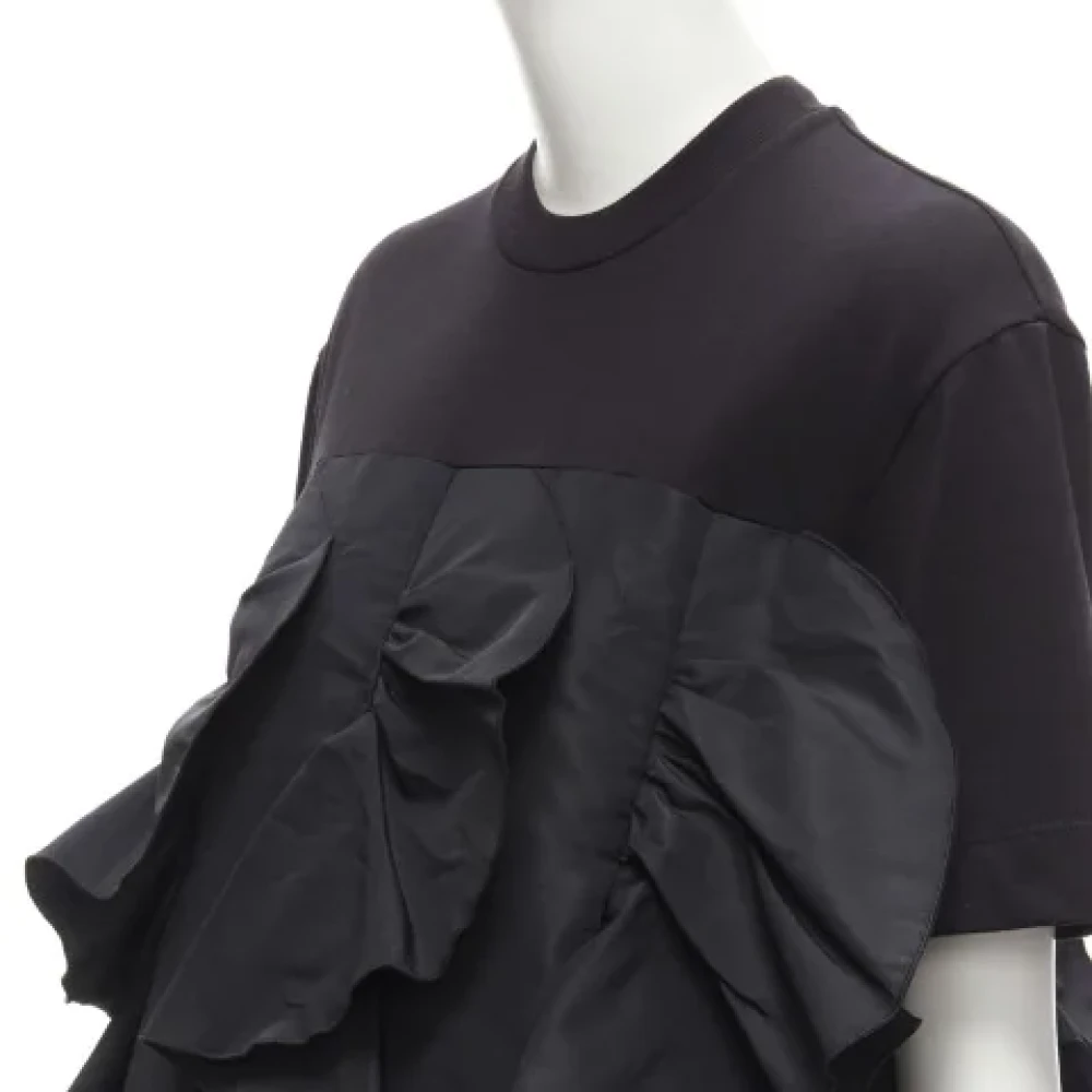 Alexander McQueen Pre-owned Cotton dresses Black Dames