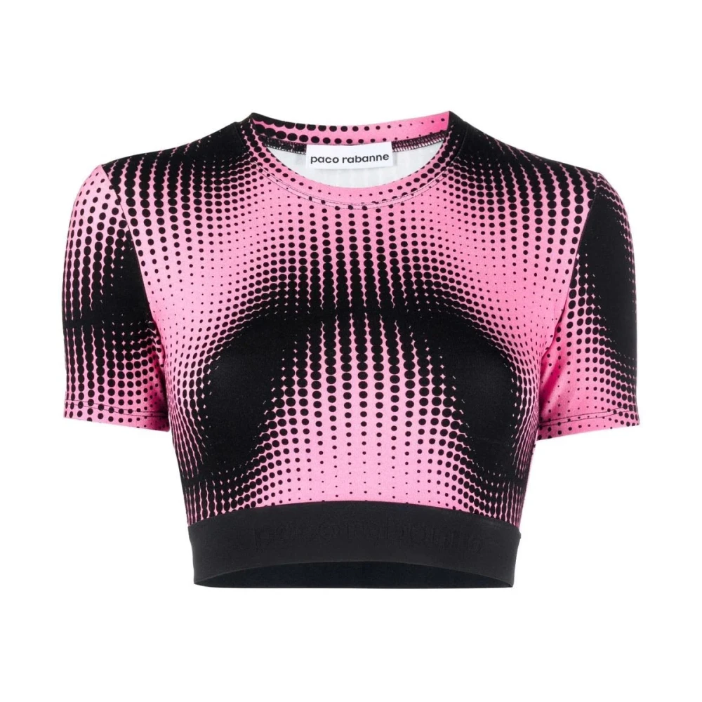 Paco Rabanne Casual Roze Blouse met Viscose Pink Dames