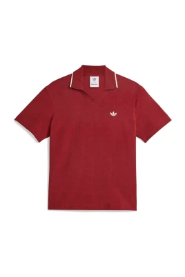 Röd Terry W Polo Skjorta