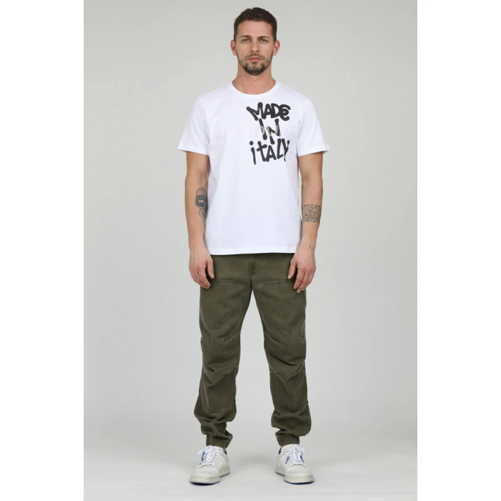 Dondup T-Shirts White Heren