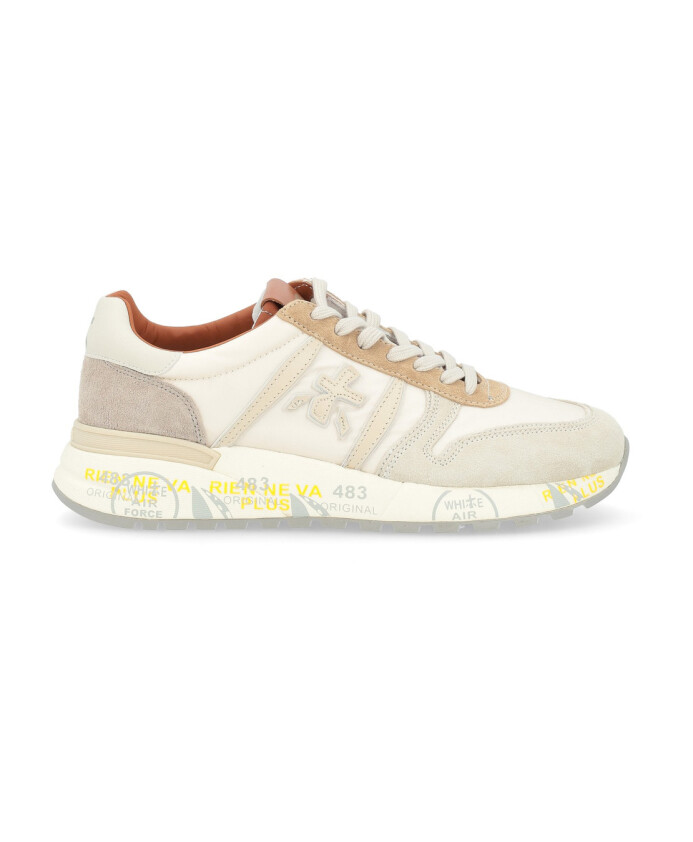 sneaker-beige-en-daim-et-tissu-technique