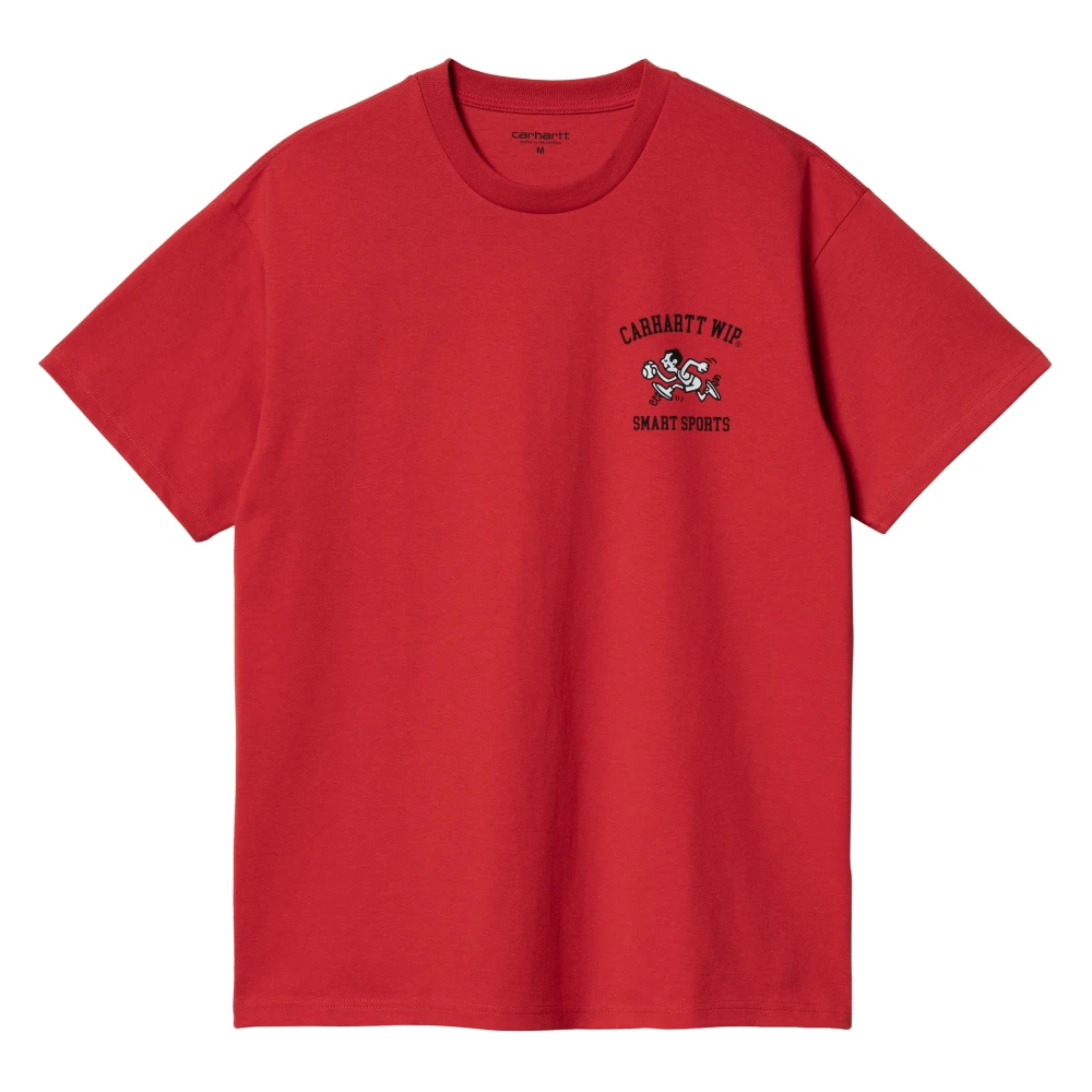 Carhartt WIP Smart Sports T-Shirt met Grafische Print Red Heren