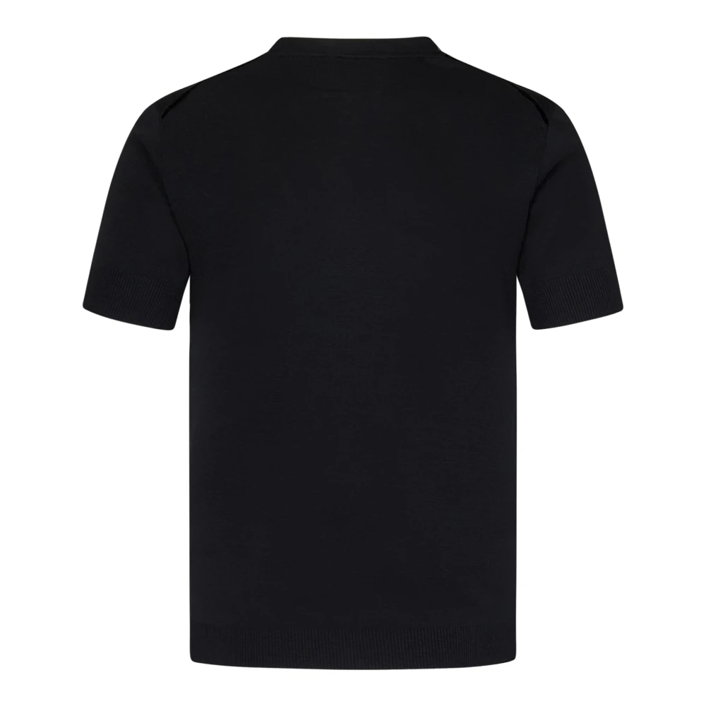 Tom Ford Zwart Crew Neck T-Shirt Black Heren