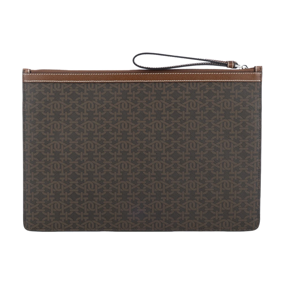 Bally Borse Clutch Brown Heren