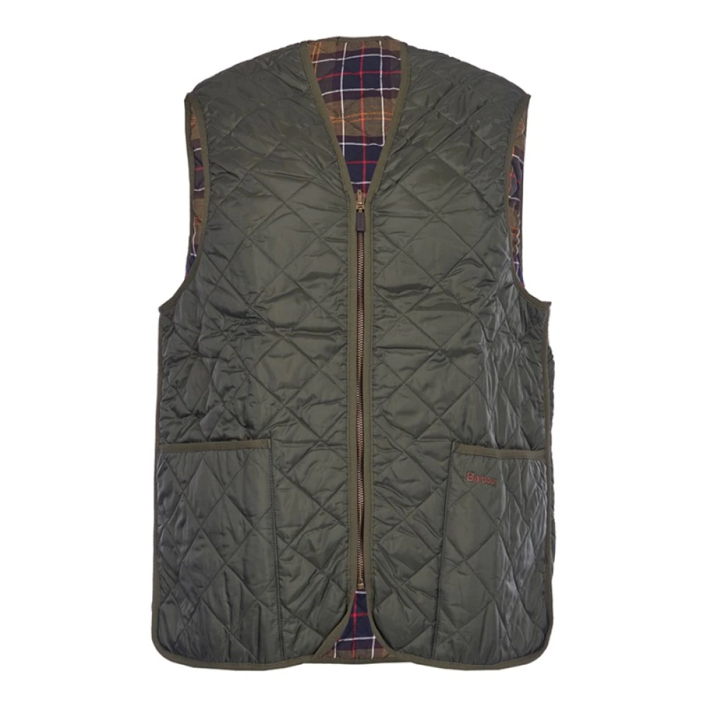 Barbour Gewatteerd Mouwloos Jack Green Heren