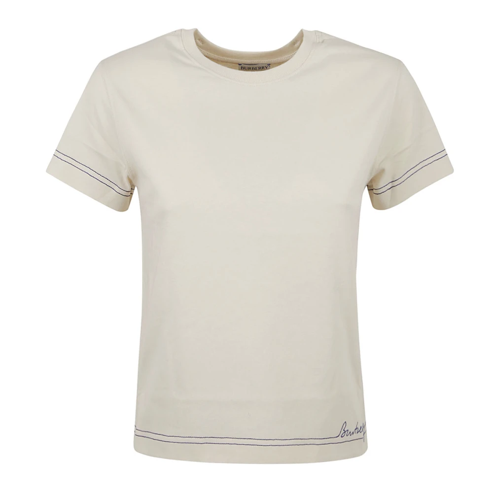Burberry Stijlvolle T-shirts en Polos Beige Dames