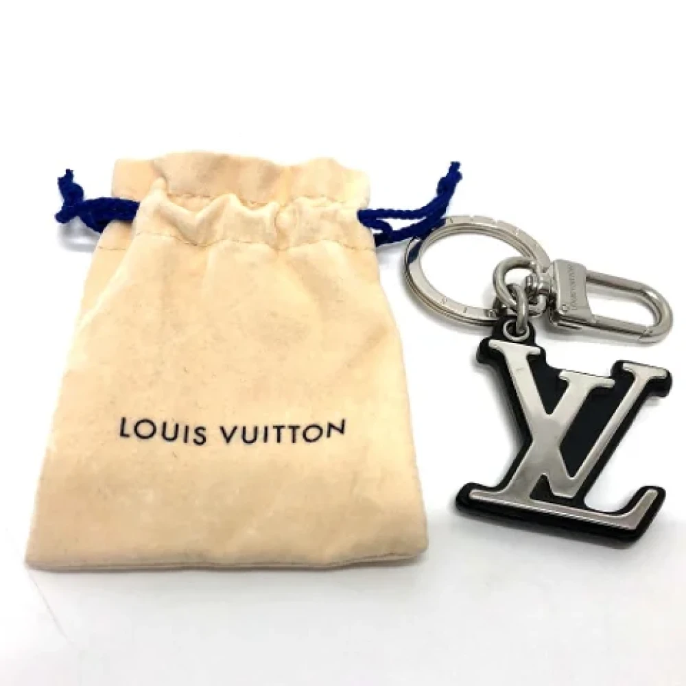 Louis Vuitton Vintage Pre-owned Fabric key-holders Gray Dames