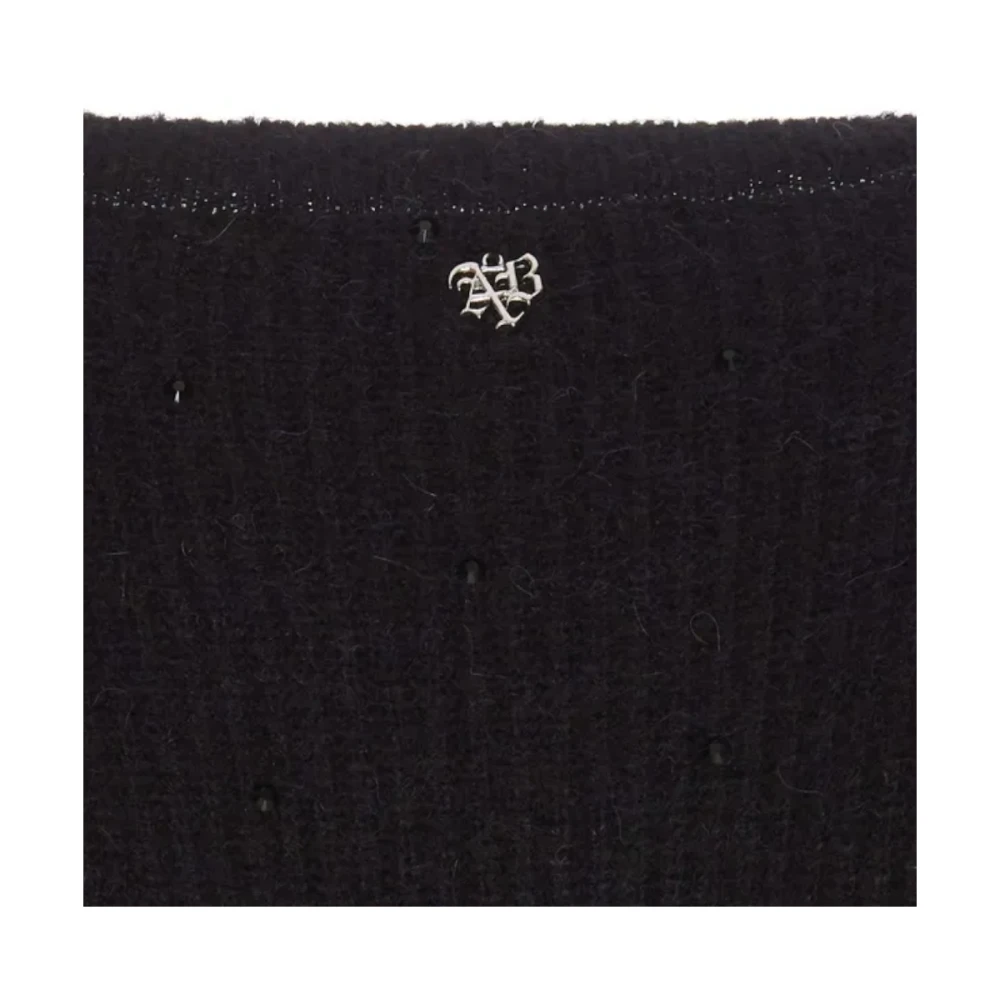 Aniye By Zwarte trui met strass steentjes Black Dames