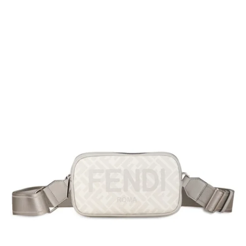 Fendi Vintage Pre-owned Plastic crossbody-bags White Dames