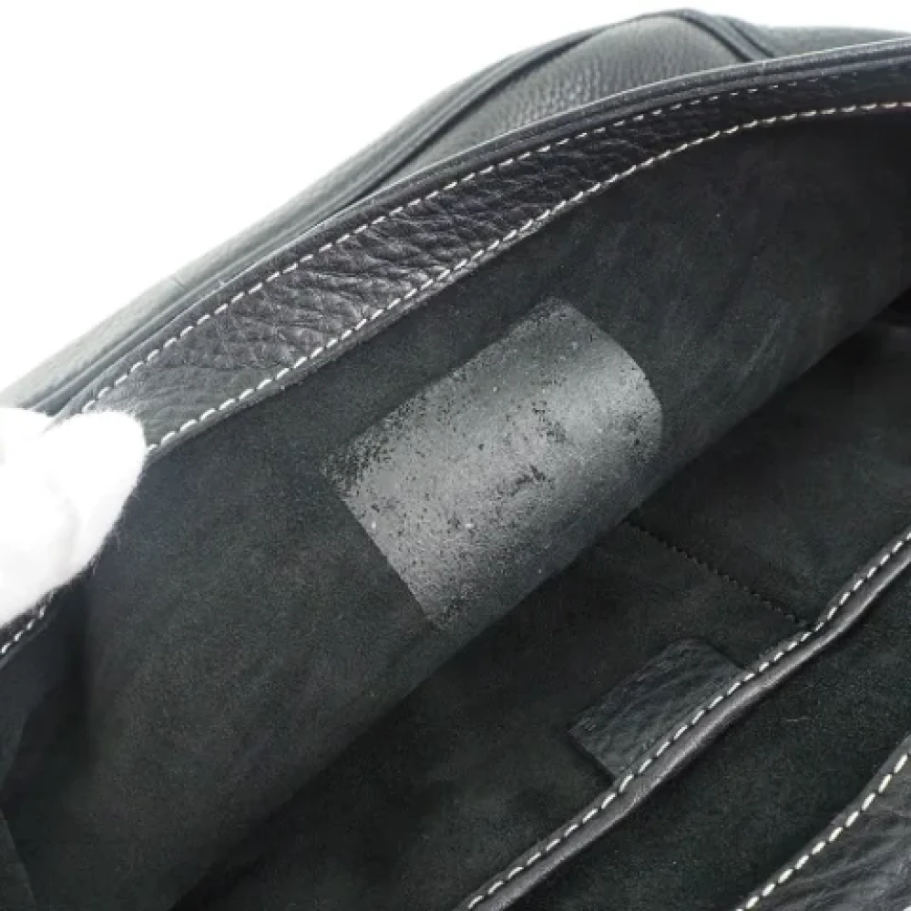 Celine Vintage Pre-owned Leather celine-bags Black Dames
