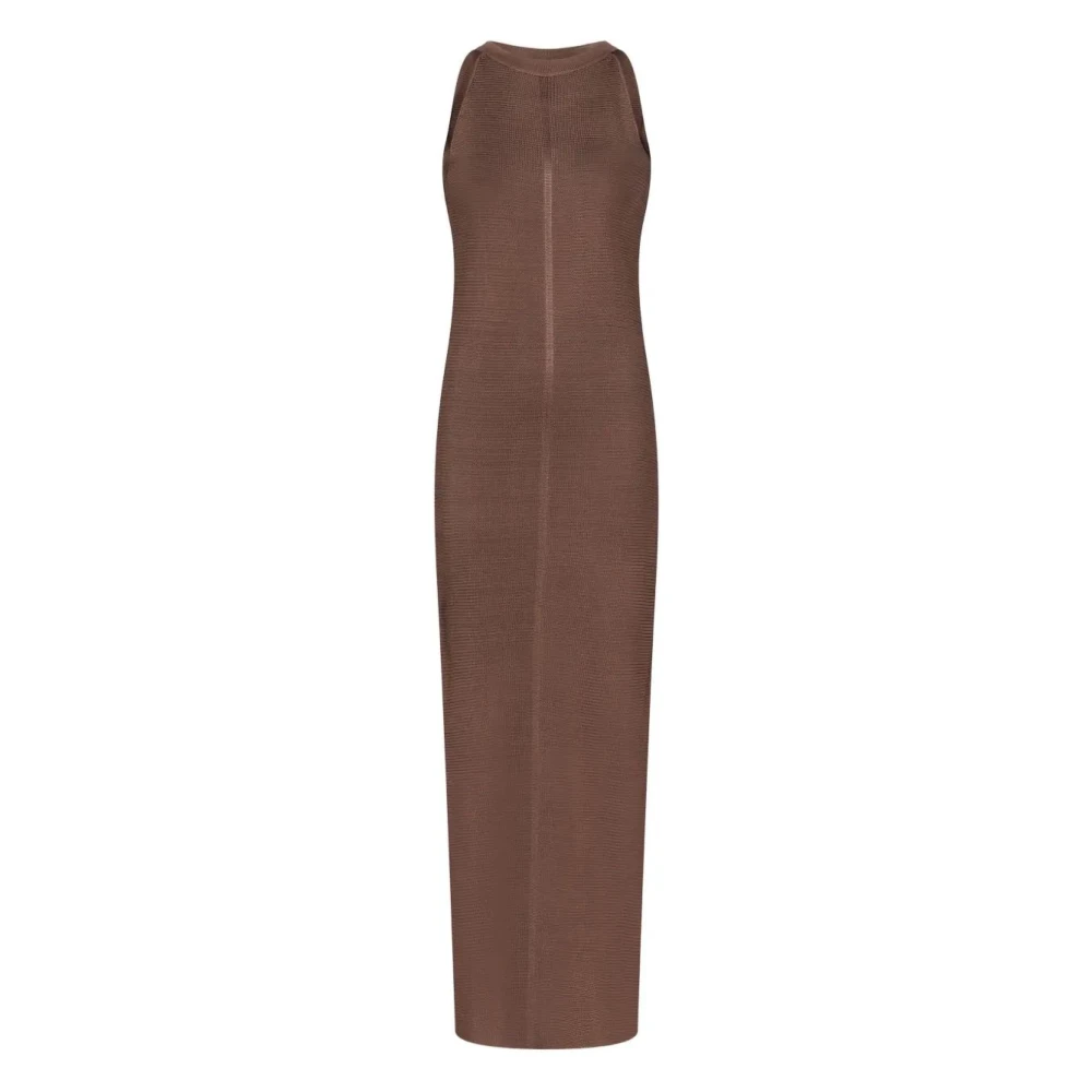 Loulou Studio Women's Brown Pablo Maxi Dress - Knitted Dresses - S - Dresses