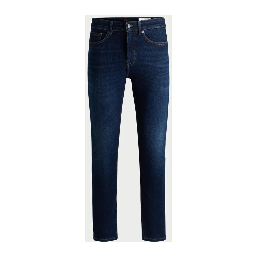 Hugo Boss Slim Fit Blauwe Denim Jeans Blue Heren