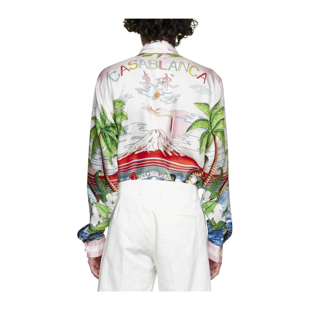 Casablanca Palm Court Witte Shorts Stijlvol Veelzijdig White Heren