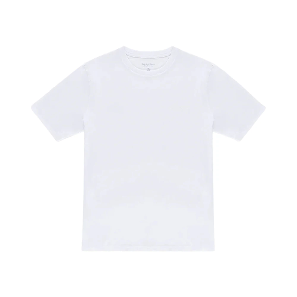 Refrigiwear Mannelijk Wit Tops Heren, M, Katoen, Halen T-Shirt