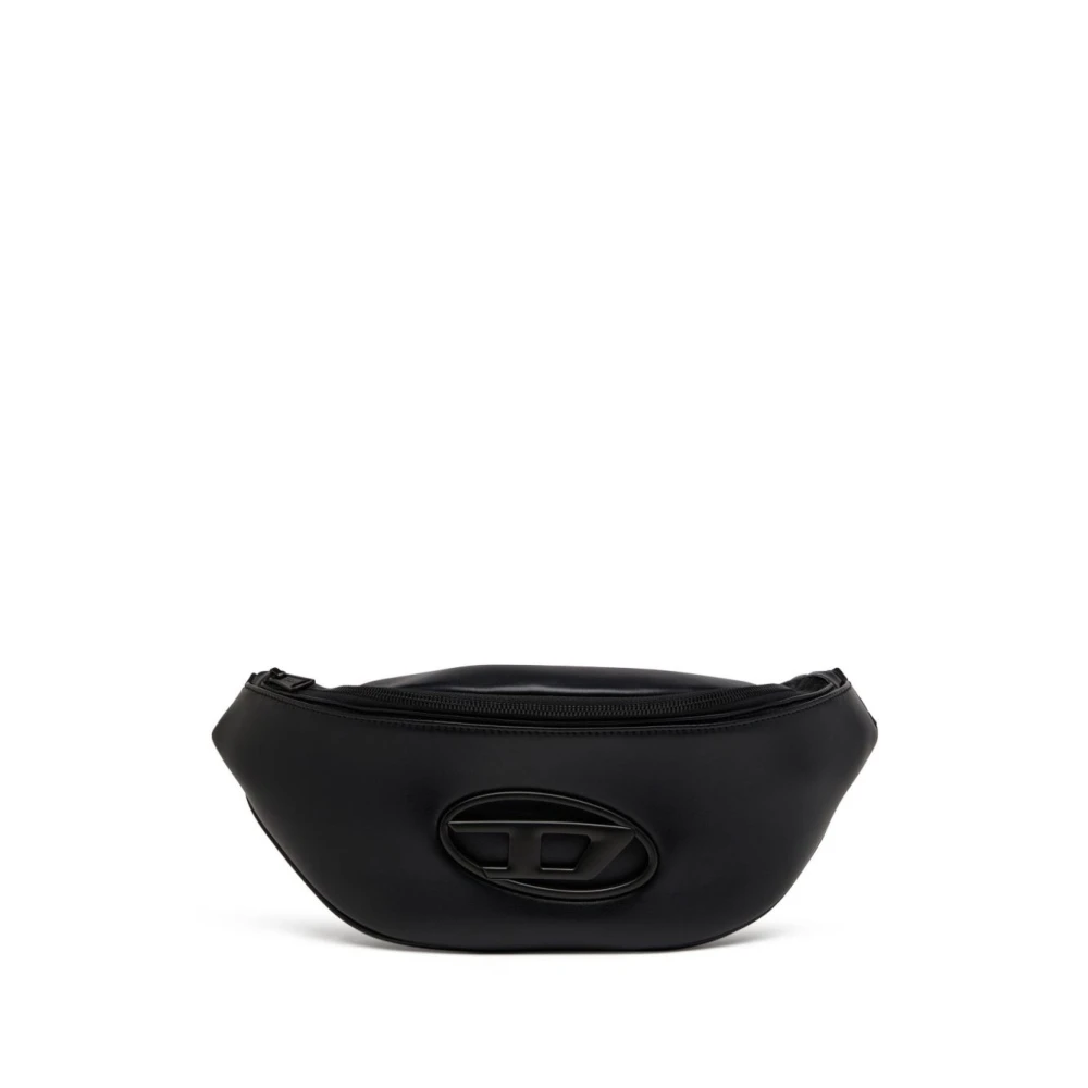 Diesel Unisex Black Belt Bags