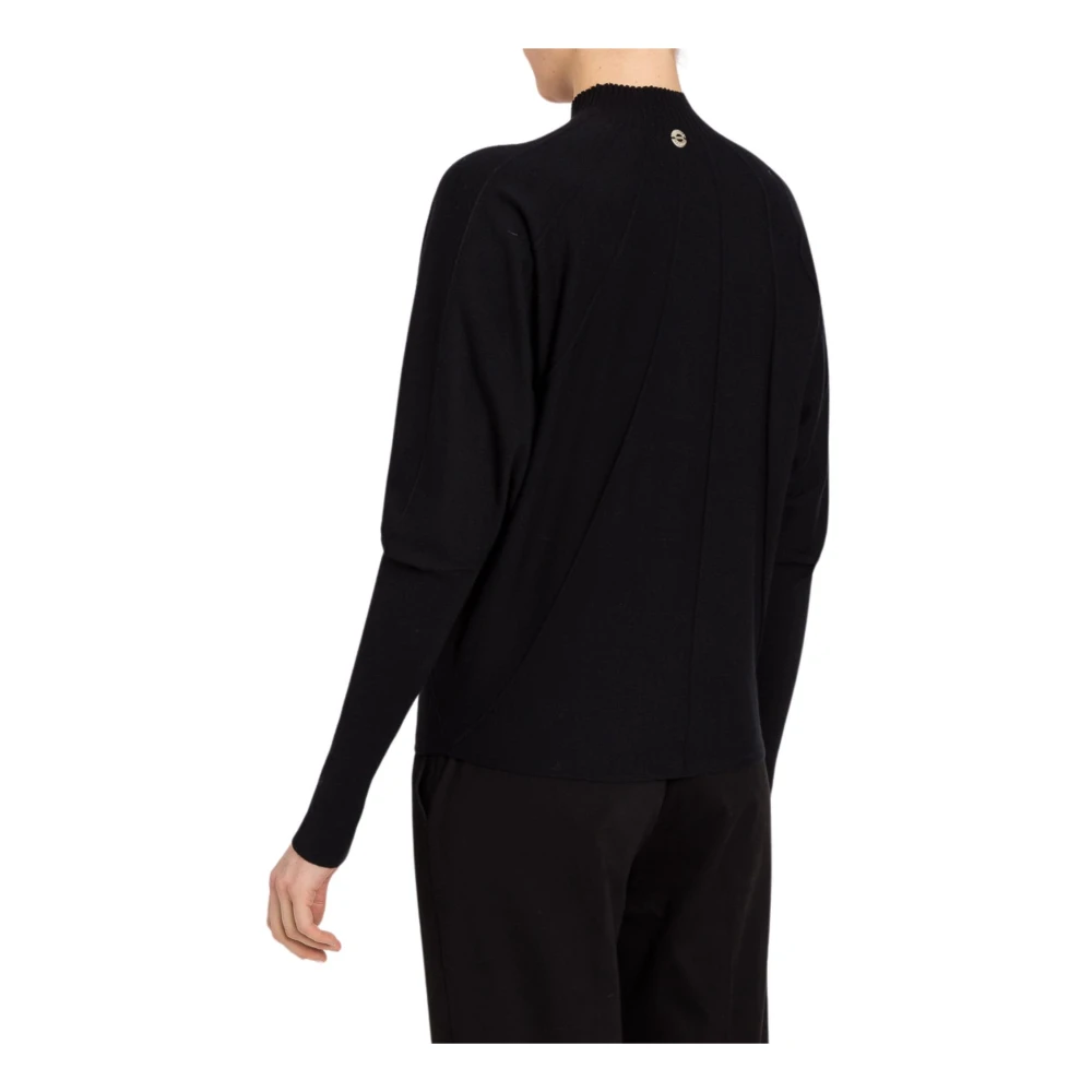 Twinset Zwarte Sweater Aw24 Black Dames