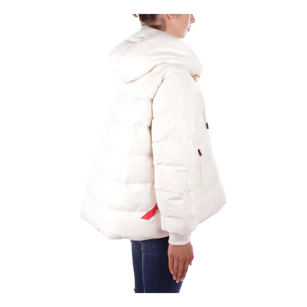 Afterlabel Witte hoodie met zijlogo White Dames