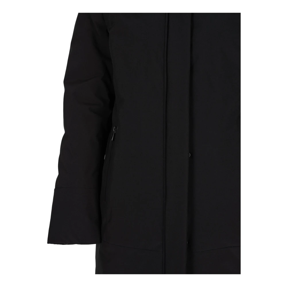 Geox Sportief Jack met Capuchon Black Dames