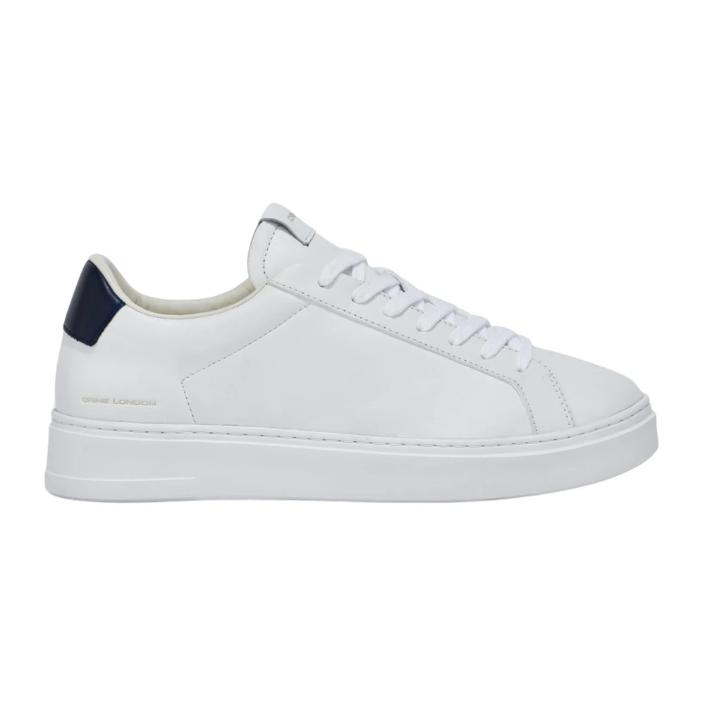 Crime London White Sneakers, Male, 8 Uk, Sneaker Extralight
