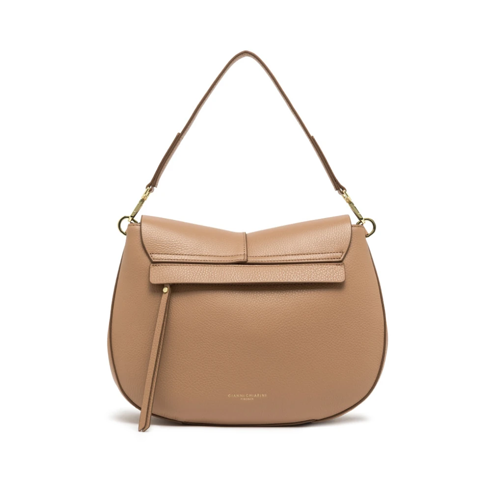 Gianni Chiarini Women's Beige Shoulder Bags, One Size, Helena Round