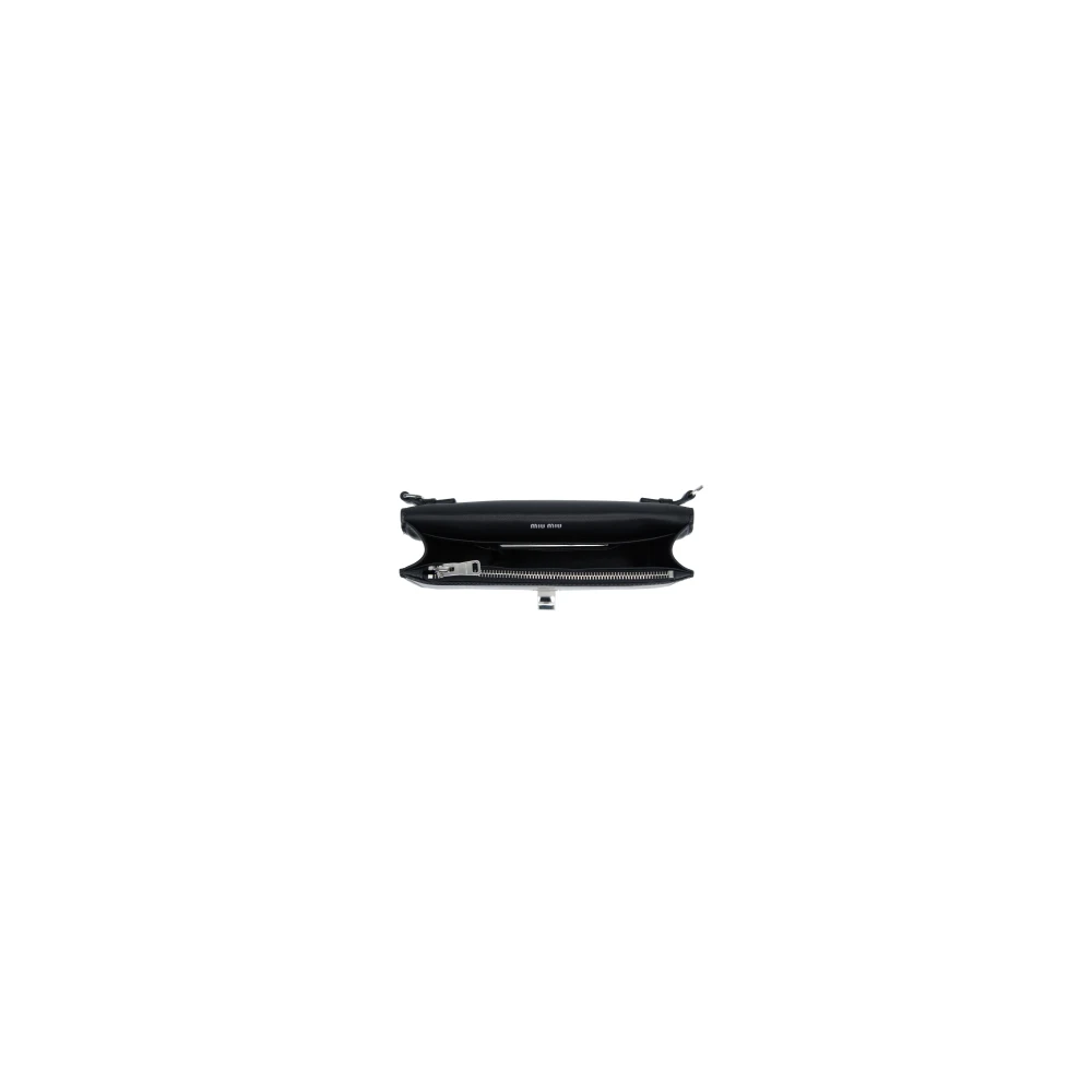 Miu Dames Schoudertas Girello Stijl Black Dames