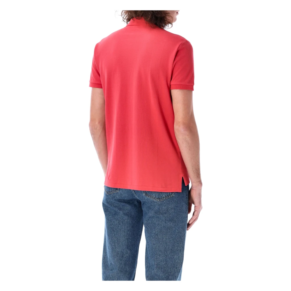 Polo Ralph Lauren Gepersonaliseerd Klassiek Poloshirt Red Heren