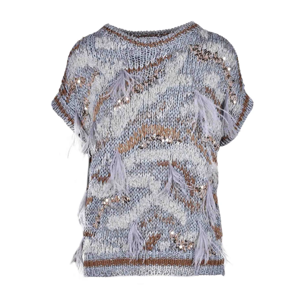 Knitwear > Round-neck Knitwear - - Brunello Cucinelli - Modalova