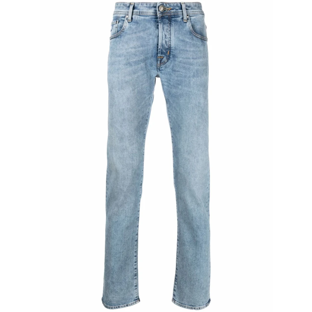 Jacob Cohën Handgemaakte Italiaanse Jeans J688 Blue Heren