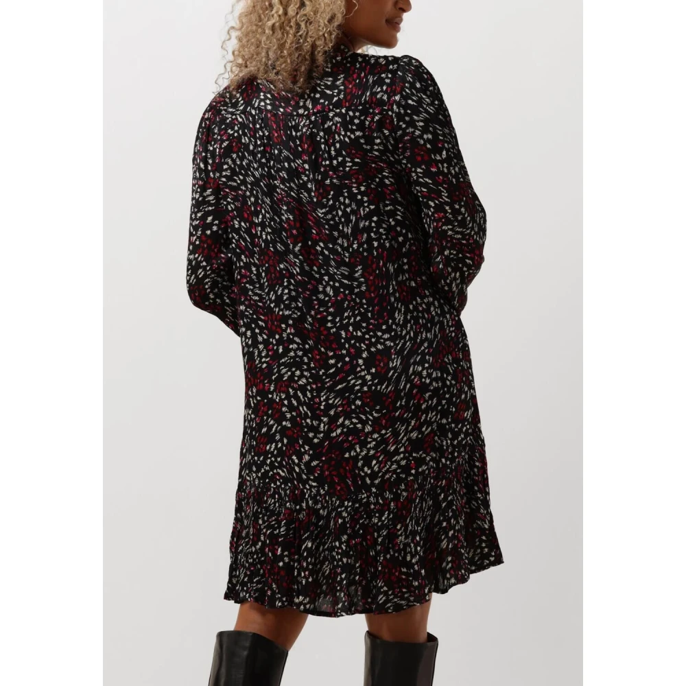 Moliin Elegante Zwarte Mini Jurk Black Dames