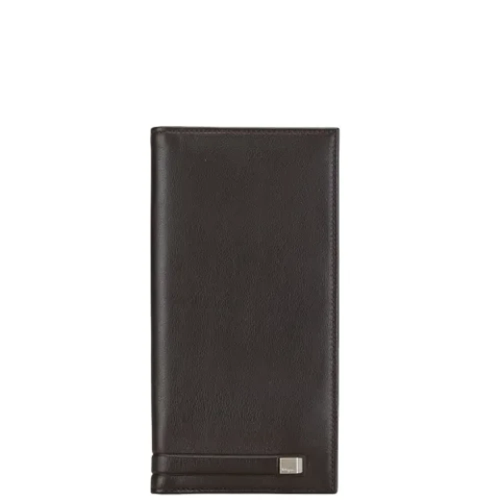 Salvatore Ferragamo Pre-owned Leather wallets Brown Dames