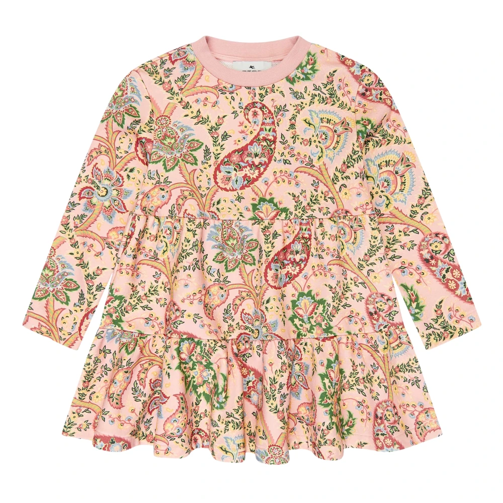 Etro Girls Multicolor Dresses, 12 Y, Paisley Print Dress