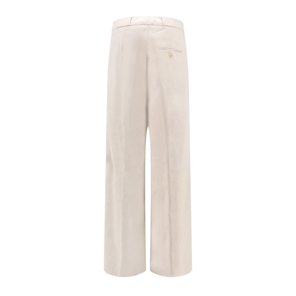 closed Trousers Gray Dames