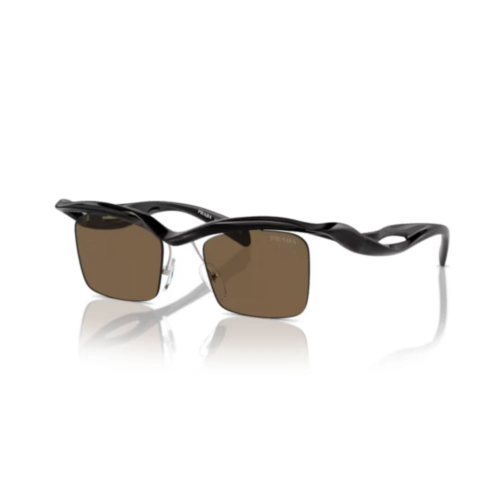Prada Black Stylish A15s Sole Shoes - Unisex - Sunglasses - One Size - Accessories