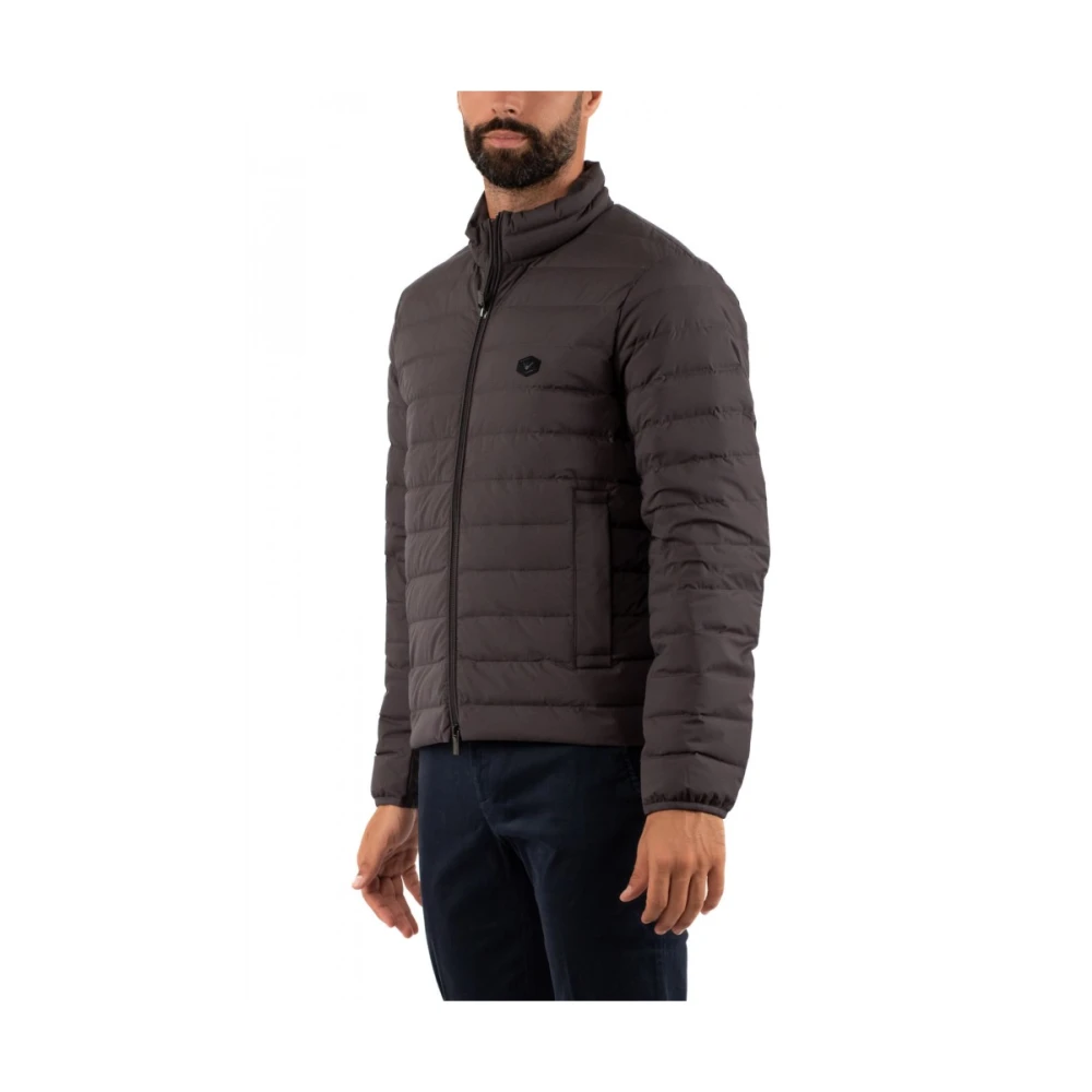 Emporio Armani Heren Blouson Jas Brown Heren