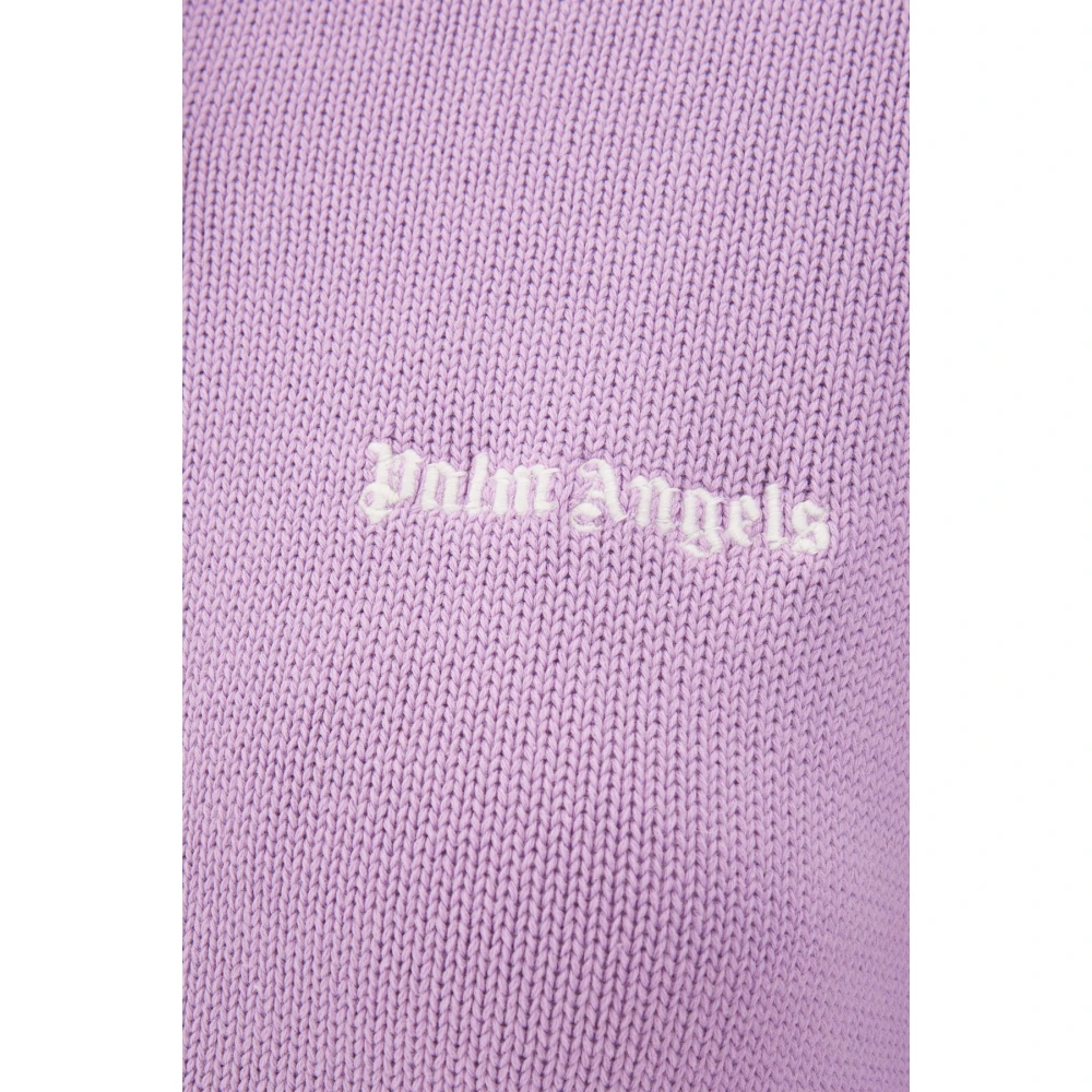 Palm Angels Cardigans Purple Dames
