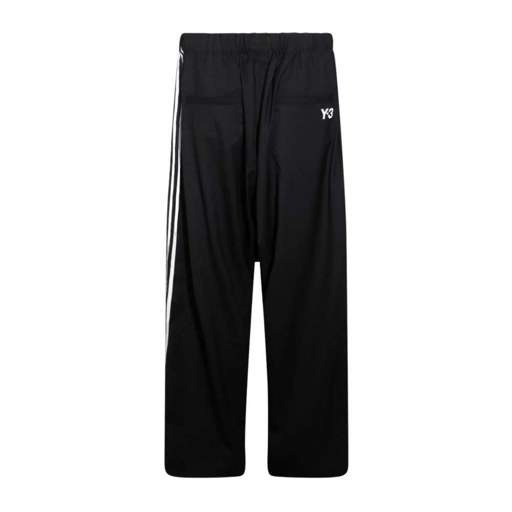 Y-3 Ontspannen Eigentijdse Sweatpants Black Heren