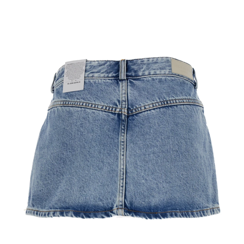 Icon Denim Skirts Blue Dames