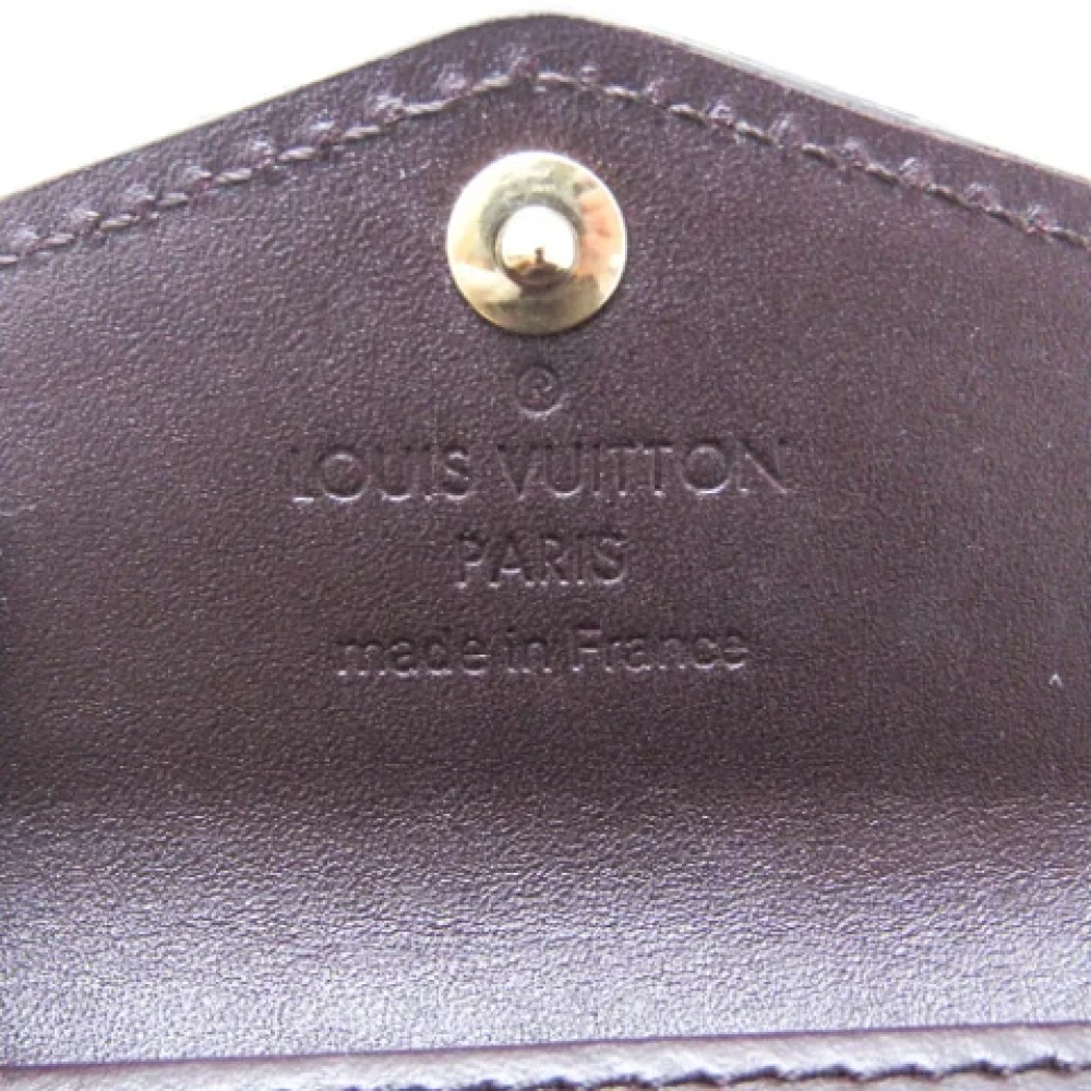 Louis Vuitton Vintage Pre-owned Leather key-holders Brown Dames