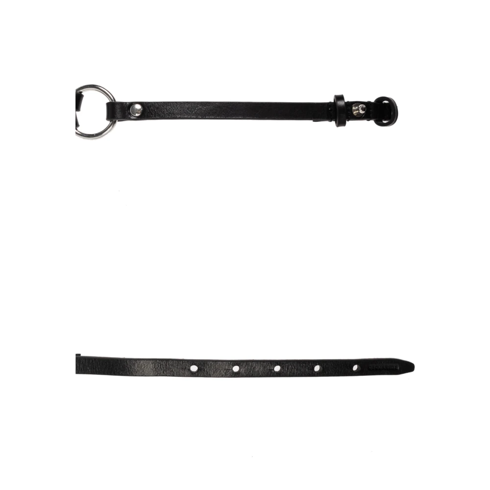 Dsquared2 Leren riem Black Heren
