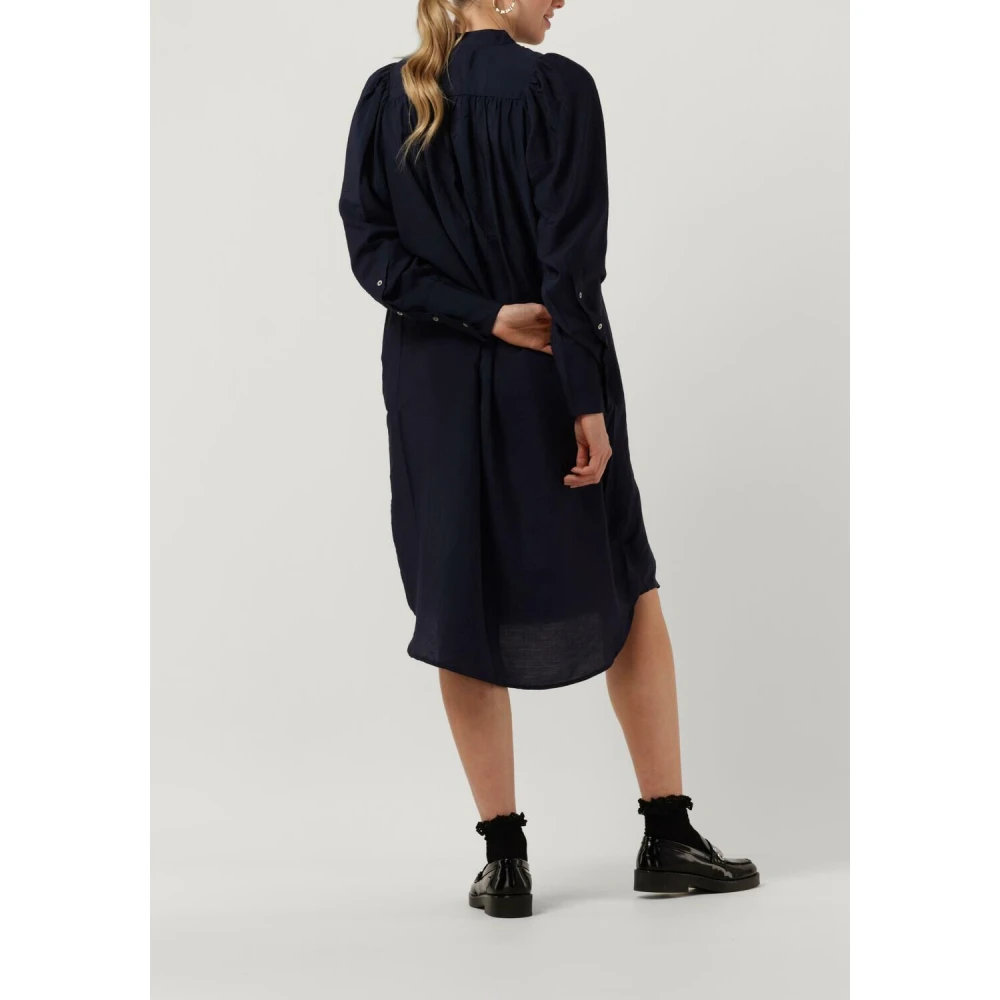 Co'Couture Callum Volume Jurk Blue Dames