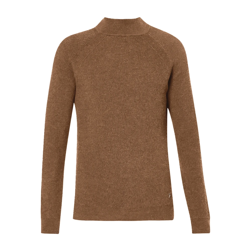 Liu Jo Mannelijk Beige Turtleneck Knitwear