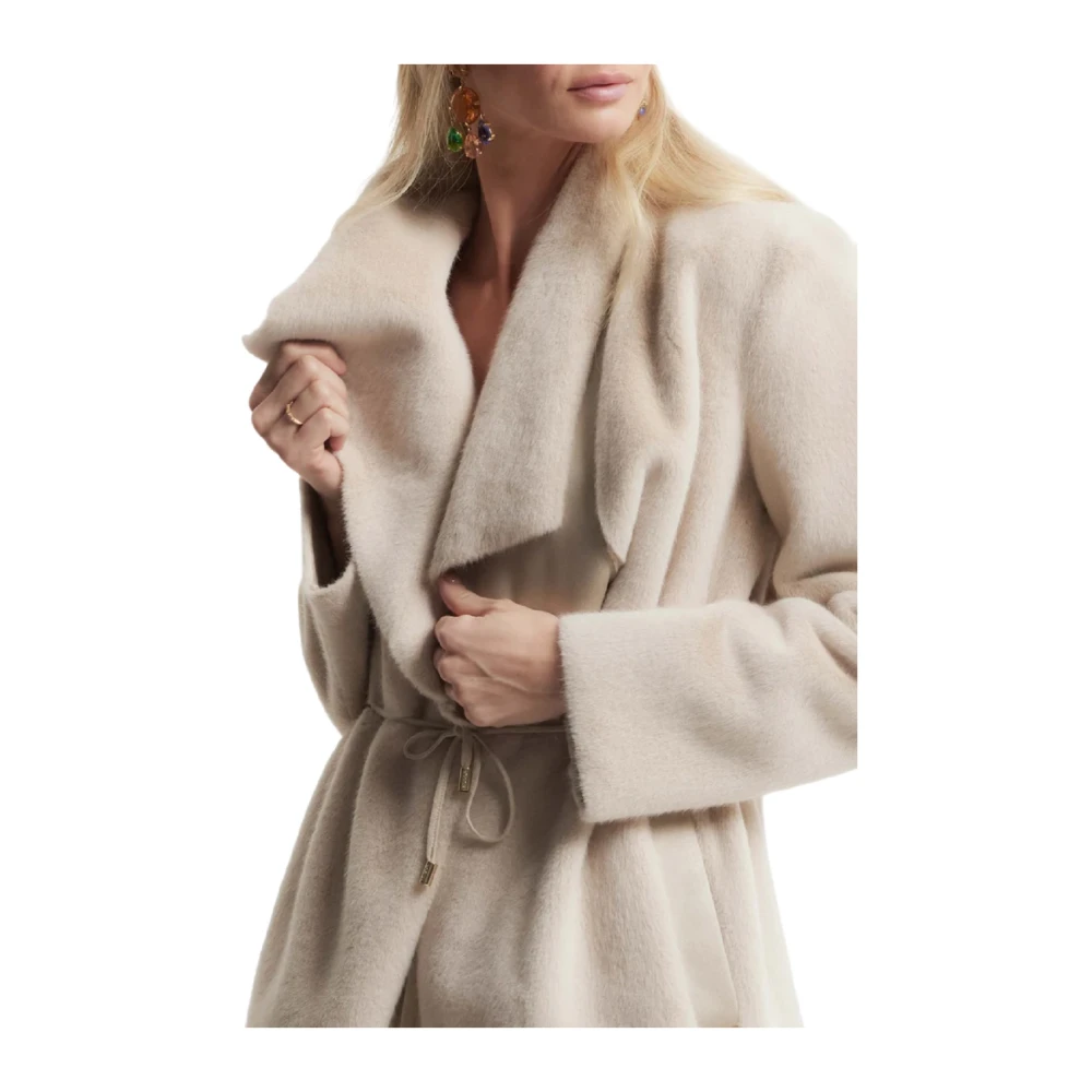 Kocca Beige Jas voor Vrouwen Aw24 Beige Dames